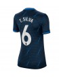 Ženski Nogometna dresi replika Chelsea Thiago Silva #6 Gostujoči 2023-24 Kratek rokav